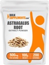 BulkSupplements.com Astragalus Extract Powder - Astragalus Root Powder, Herbal Supplement - Vegan & Gluten Free, 500mg ανά Serving, 100g (3.5 oz) (πακέτο του 1)