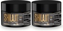 Shilajit Resin - Βιολογικό Shilajit Resin Τρίτο μέρος δοκιμαστεί πλούσια σε 85+ ίχνη ορυκτών, χρυσό βαθμού Ιμαλαΐων Pure Shiljait για την ενέργεια (1 fl Oz (πακέτο του 2)