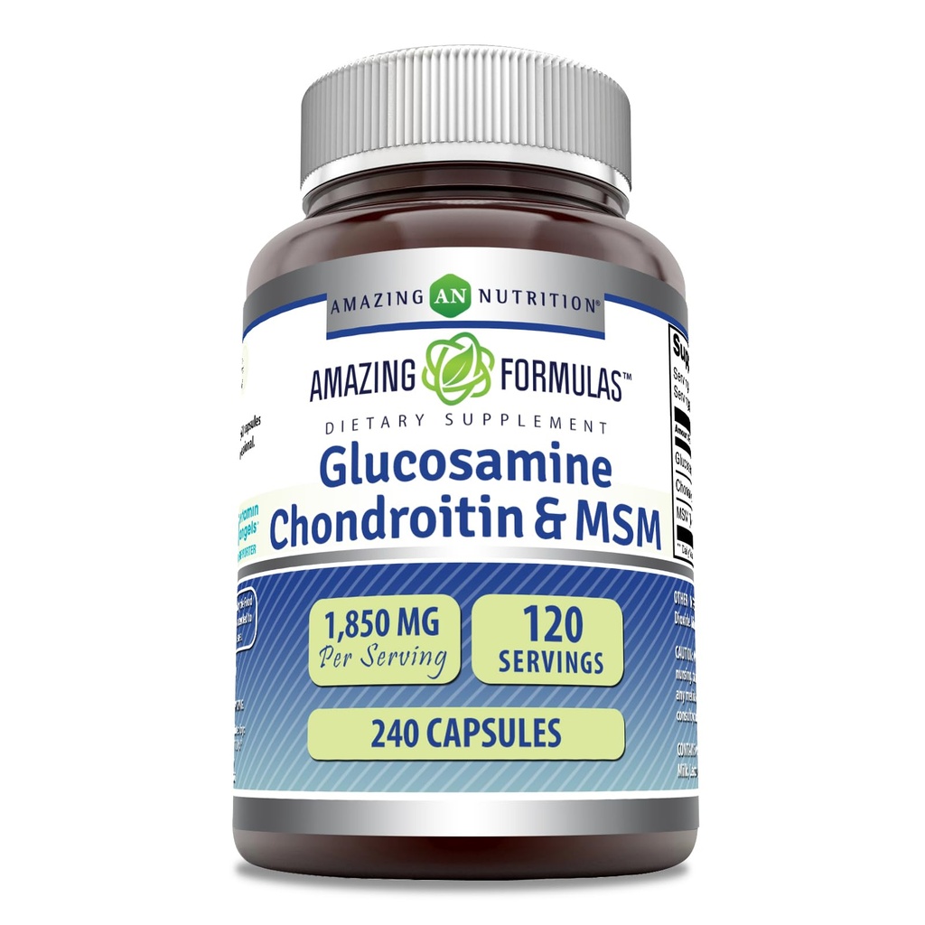 Amazing Formulas Glucosamine Chondroitin & MSM συμπλήρωμα 