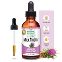 Botanic Choice Milk Thittle Liquid Extract, Χωρίς αλκοόλ, Χωρίς γλουτένη, Γρήγορη Δράση Παραδοσιακό Ήπαρ Αγαπημένο, 1 fl. oz