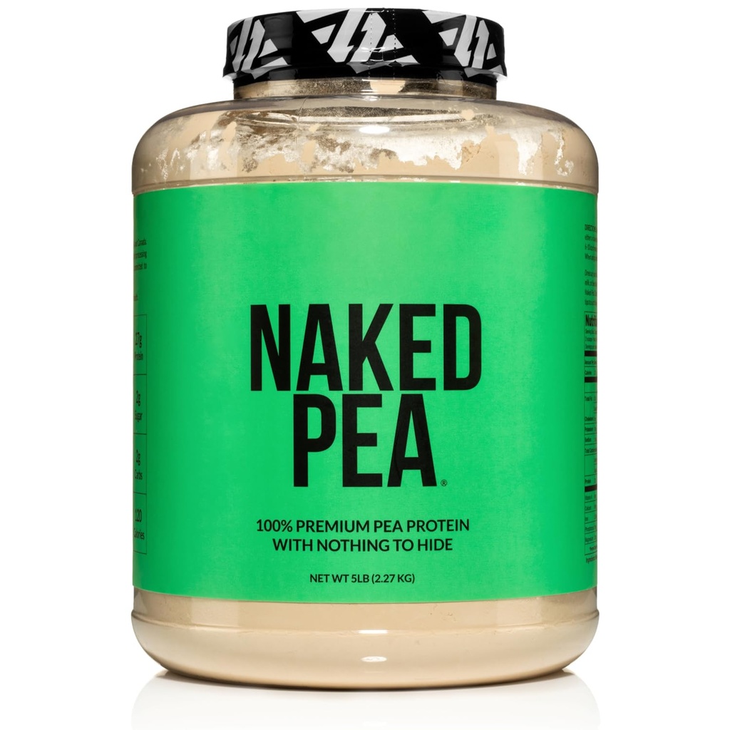 NAKED Pea - 5LB 100% Πρωτεΐνη Pea σκόνη από τη Βόρεια Αμερική Αγροκτήματα - Άγευστη Vegan Pea Protein Isolate - Φυτική Πρωτεΐνη σε σκόνη, εύκολο να Digest - 76 Σερβίρει