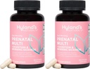 Εύκολη πρωινή προγεννητική πολυβιταμίνη Hyland και Digestive Health and Morning Sickness Relief, 60 Vegan Κάψουλες, με Folate, Choline, Zinc, Ginger Root, Prebiotics και Algae DHA (πακέτο του 2)