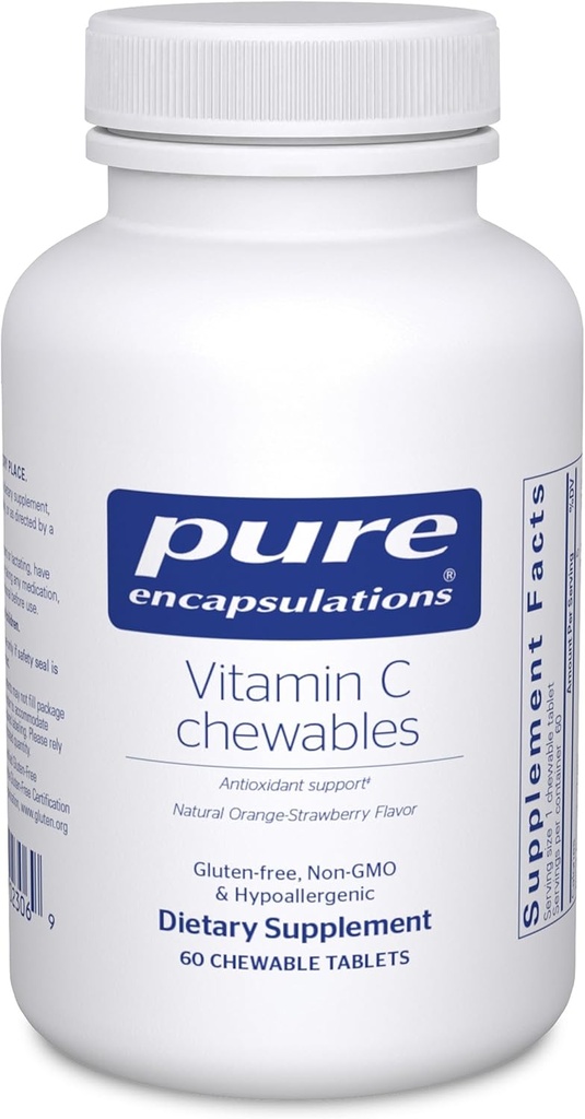Pure Encapsulations Vitamin C Chewables 