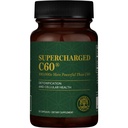 Global Healing Center Supercharged C60 - Micro-Activated Carbon Fullerene w/Organic MCT Powder, 10 φορές πιο ισχυρό από τα κανονικά συμπληρώματα C60 - Βοηθά στην αποτοξίνωση, γήρανση (30 κάψουλες)