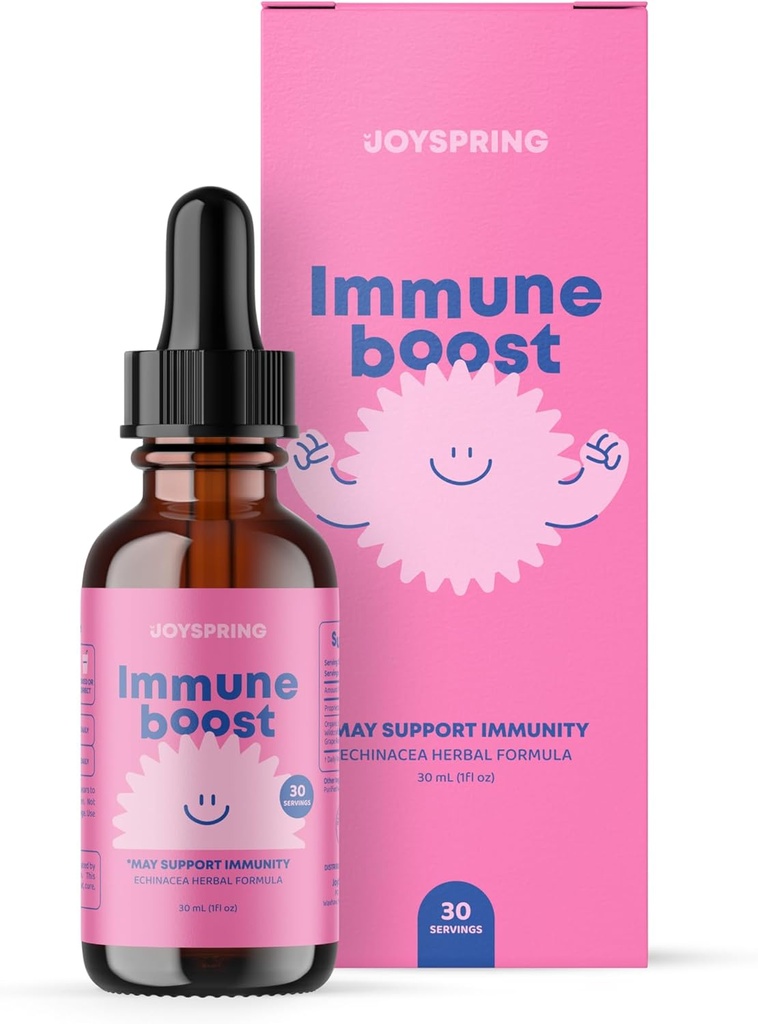 JoySpring Kids Immune Support Supplement and Saffron Συμπληρώματα για παιδιά & εφήβους για ενισχυμένη διάθεση και εστίαση
