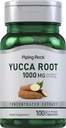 Piping Rock Yucca Root Capsules 1000mg | 100 Count | Extract Concentrate | Herbal Supplement | Non-GMO, Gluten Free