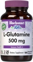 Bluebonnet Nutrition L-Glutamine 500mg, Supports Immune Function*, Nitrogen Transporter*, Soy-Free, Gluten-Free, Non-GMO, Kosher Certified, Vegan, 100 Vegetable Capsules, 100 Servings