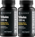 Nugenix Essentials Tribulus Terrestris for Men Extract - 95% Σύνολο Σαπωνίνες, 1000mg υψηλής ισχύος, επιπλέον δύναμη, 120 κόμης