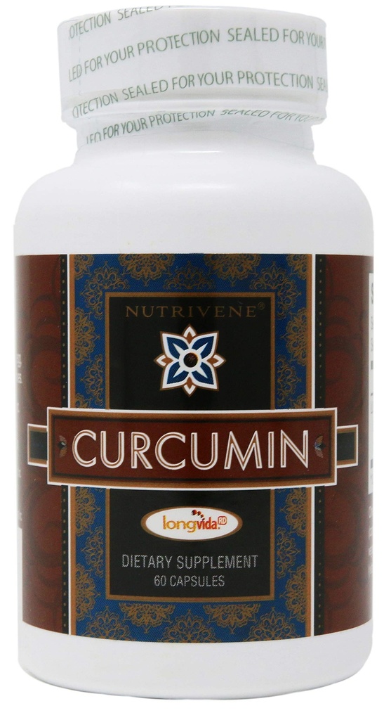 Curcumin, LongvidaTM από Nutrivene (500 mg, 60 κάψουλες)