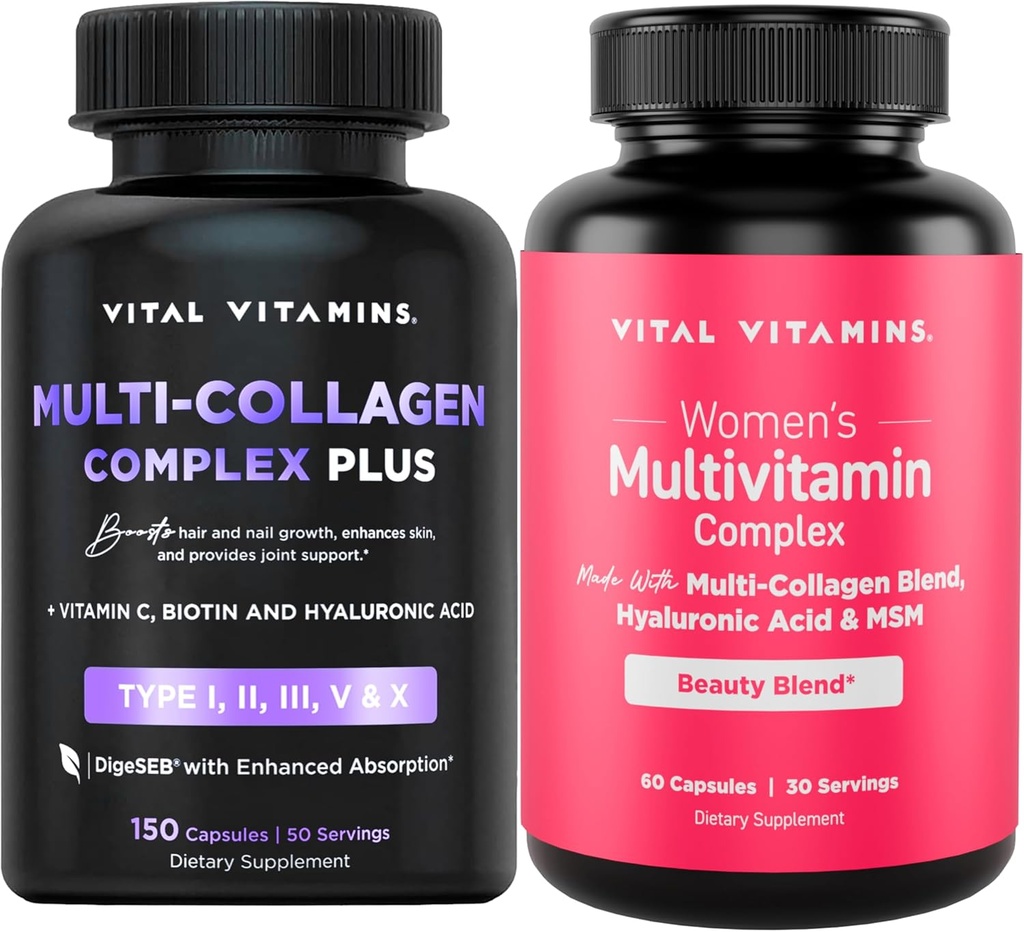 Βιταμίνες Βιταμίνες Multi Collagen Complex Plus + Γυναικείο Πολυβιταμινούχο Συγκρότημα