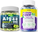Vegan Omega 3 Gummies 1000mg + προβιοτικές ίνες για ενήλικες 8g