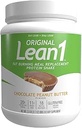 Lean1 Replacement Protein Powder, Σοκολάτα Φυστικοβούτυρο Γεύσης, 15-Serving Tub.