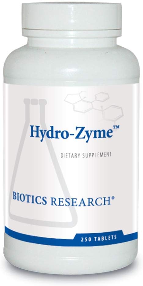 Biotics Research Hydro ZymeTM - Digestive Enzymes (Enzimas Digestivas) Για γυναίκες & άνδρες - Ένζυμα για την πέψη Συμπλήρωμα Περιέχει Βεταΐνη HCL - Υποστηρίζει Υγιεινό Γαστρικό pH & Ανοσοποιητικό Υγεία-250 Ένζυμο