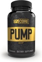 5% Nutrition Core Pump Caps | NO2 Nitric Oxide Booster Supplement Pills | All Natural Ultra Low Stim Preworkout Supplement (5mg Caffeine) (30 Capsules)