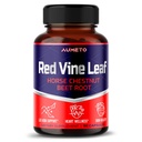 Red Vine Leaf Supplement with Horse Chestnut, Beetroot, Ginger - Natural Support for Vein Strength and Circulation Wellness (90 Count (Pack of 1))