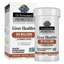 Κήπος της ζωής Dr. Formulated Probiotics Platinum Series Liver Health+ 90 Δισεκατομμύρια CFU Εγγυημένα, One a Day Probiotic for Healthy Detoxification & Requiration Support, Vegan, Χωρίς γλουτένη, 30 κάψουλες