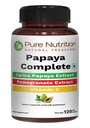 Pure Nutrition Papaya Complete | 120 Caps | Carica Papaya Leaf Extract with Iron, VIT C, VIT A & Folic Acid | Supports Platelet Immunity & Digestion Non-GMO | Gluten-Free