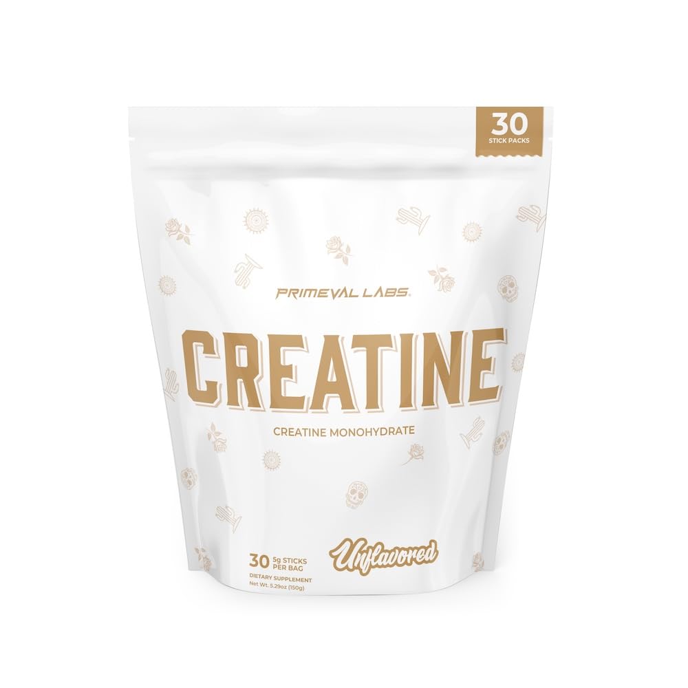 Primeval Labs Clean Creatine Monohydrate Powder 