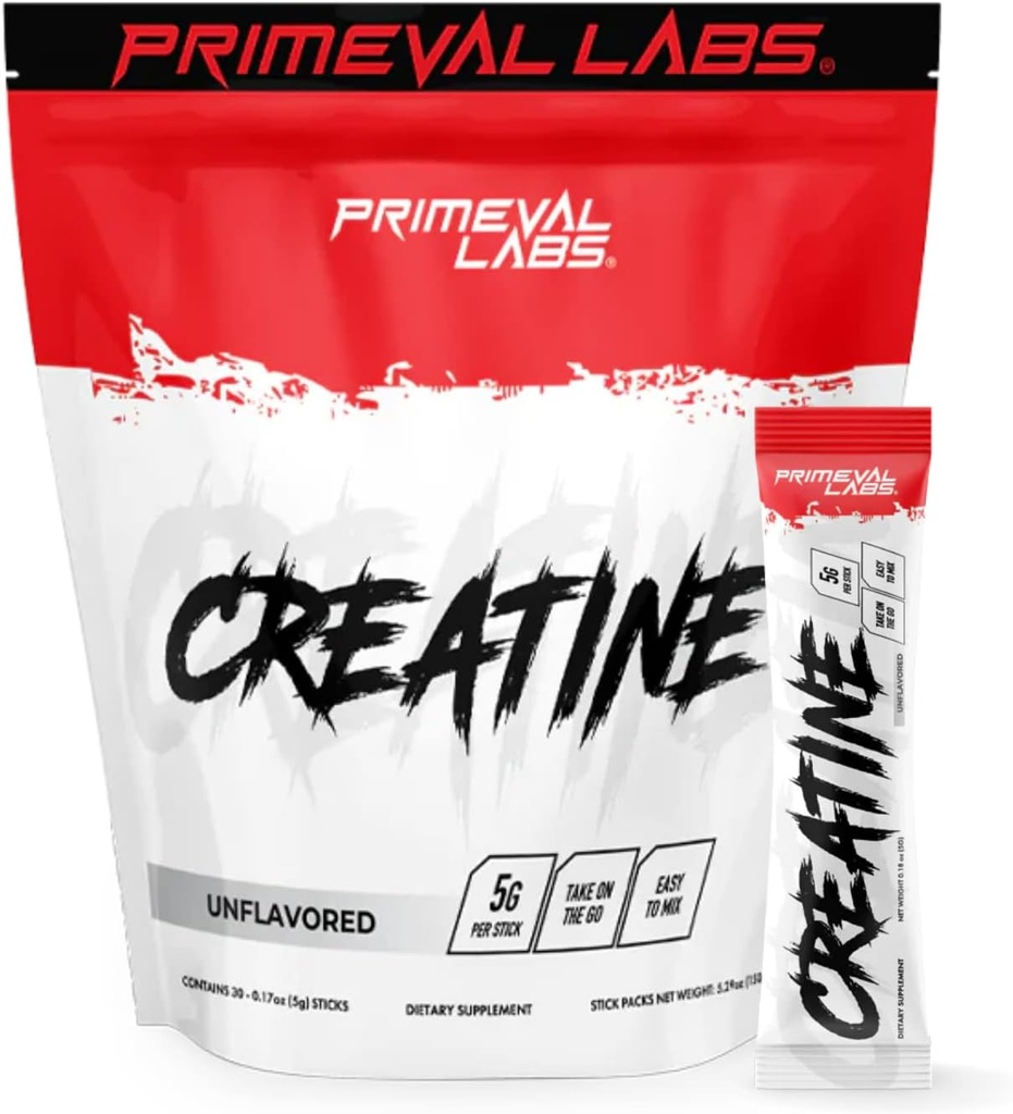 Primeval Labs Clean Creatine Monohydrate Powder 