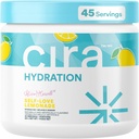 Cira Hydration Powder x Αλίσια McCarvell's Electrolyte Drink Mix with Himalayan Salt for Ahydration Relief and Recovery - Αυτοαγάπη Λεμονάδα, 45 Υπηρεσίες