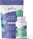 Bari Life Only One Chewable: Once Daily Bariatric Multivitamin + Iron and BariBurst Calcium Citrate Soft Chews for Gastric Bypass, Gastric Sleeve and Duodenal Switch (Sour Grape)