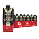 Optimum Nutrition Gold Standard Protein Shake, 24g Protein, Ready to Drink Protein Shake, Χωρίς γλουτένη, Βιταμίνη C για την ανοσοποιητική υποστήριξη, Βανίλια, 11 Fl Oz, 12 Count (Pack of 1) (Packing May Vary)