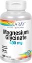 Solaray Μαγνήσιο Γλυκινικό 400 mg 