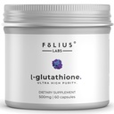 Ultra High Strength L-Glutathione 98% συμπλήρωμα για το λαμπερό δέρμα - Συμπληρώματα κολλαγόνου για γυναίκες και άνδρες - 500mg συμπυκνωμένη φόρμουλα, Μειωμένη L-Glutathionone συμπλήρωμα - 60 κάψουλες