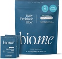 Bio.me Daily Prebiotic Fiber Powder Unflavored - 20 Travel Packs, 7g Per Serving - Συμπλήρωμα διαλυτών και αδιάλυτων ινών για γυναίκες & άνδρες - Digestive Health & Gut Health - GLP-1 Friendly, Sugar Free