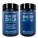 DHEA συμπλήρωμα για τους άνδρες + Cheer Alpha - Ultimate T ενίσχυση Stack για τους άνδρες