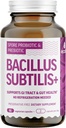 Bacillus Subtilis Spore Based Probiotic — High Potency Strain with Prebiotic for Balanced Belly 