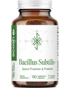Bacillus Subtilis Spore Based Probiotic — High Potency Strain with Prebiotic for Balanced Belly 