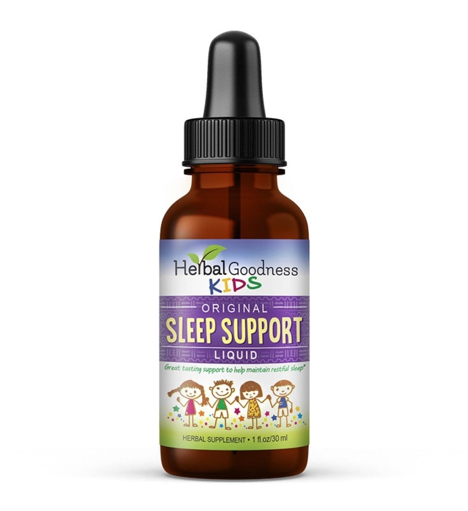 Παιδικό Sleep Support Liquid Extract - Φυσικό Παιδικό Φυτό με βάση βοτανικό Sleep Aid, με χαμομήλι, Guava Leaf - 1oz Liquid Extract - Βότανο Καλοσύνη (1 Μονάδα)