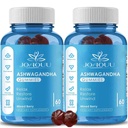 (120 κόμης) Ashwagandha Gummies KSM-66 - Μικτό μούρο, Vegan, Plant Based, Μη ΓΤΟ, Χωρίς γλουτένη & Ζελατίνη Δωρεάν χαλάρωση, Βιολογικό συμπλήρωμα ρίζας Ashwa για ανοσοποιητική υποστήριξη