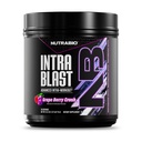 NutraBio Intra Blast Bcaa Powder Amino Acid Supplement, Ηλεκτρολύτης & Ενυδατική Μείξη, Intra, Pre Education & Mus Recovery, 20g Eaa Amino Acids Powder, 5g Glutamine- Grape Berry Crush, 30