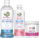 MaryRuth Organics Γυναικεία ΠολυβιταμίνηLustriva ανάπτυξη μαλλιών, Εμμηνόπαυση Υποστήριξη, & Καθημερινή Liquid Multimineral, 3-πακέτο για την υποστήριξη μαλλιών, την υγεία του δέρματος, την ανοσοποιητική υποστήριξη, την υγεία των ούλων, και την υποστήριξη του ύπνου