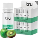 Tru Focus Shot, Apple Kiwi Flavored Extra Strength Energy Shots - Zero Sugar Nootropic Drink plus Adaptogens, Choline, and Yerba Mate - Natural Caffeine, GF, Keto, Vegan Supplement, 2oz (Pack of 12)