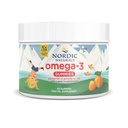 Nordic Naturals Nordic Omega-3 Gummies, Tangerine - 60 Gummies - 82 mg Σύνολο Omega-3s με EPA & DHA - Μη-GMO - 30 Υπηρεσίες