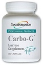 TRANSFORMATION THE GENESIS OF GOOD HEALTH Enzymes Carbo-G High Potency Enzyme Blend Formula Supplement with Probiotics & Herbs, for Carbohydrate Breakdown, Nutrient Absorption, 180 Capsules