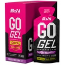 ΔΙΑΤΡΟΦΗ ΕΠΙΔΟΣΕΩΝ BARE, BPN Go Gel, 24g υδατάνθρακες & 100 θερμίδες ανά συσκευασία, Vegan + Gluten Free Running Gel, 10 Single-Serving Packs, Mixed Berry