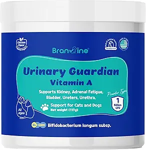 Ουροποιός Guardian for Dogs and Cats - Υποστηρίζει το νεφρό, Adrenal Fatigue, Bladder, Urethers, Urethra, Vegan Bacon Flavor (117g) (Vitamin A)