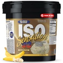 Ultimate Nutrition Whey Protein Isolate Powder with Glutamine Complex, ISO Sensation 93 - Whey Protein Powder with Added Colostrum for Enhanced Recovery, Immunity & Gut Health - Μπανάνα, 5lbs