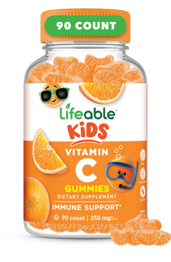 Ζωηρό παιδί Βιταμίνη C Gummies 