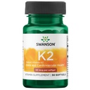Swanson Φυσική βιταμίνη K2 (Menaquinone-7 από Natto) 50 mcg 30 Sgels (1 Συσκευασία)