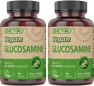 DEVA Vegan Glucosamine 90 Tabs (Pack of 2)