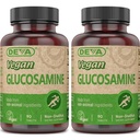 DEVA Vegan Glucosamine 90 Tabs (πακέτο του 2)