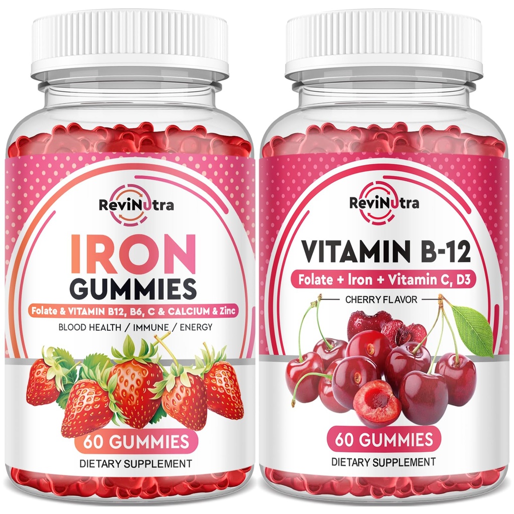 Iron Gummies συμπλήρωμα για ενήλικες & παιδιά 