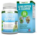 Lung Detox and Cleanse - Μεγάλη για τους καπνιστές - Επιπλέον δύναμη - 100% φυτικά συμπληρώματα για την υγεία των πνευμόνων - υποστήριξη αφαίρεσης των Mucus - Προάγει την αναπνευστική υγεία - Φυσικός τρόπος για να κρατήσει τους πνεύμονες σας σαφές