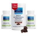 Equilife Dr. Cabral Detox, Πρόγραμμα 7 ημερών με Πρωτεΐνη με βάση το φυτό, Βιταμίνες, Αμινοξέα, & Ορυκτά για την υποστήριξη της πλήρους ισορροπίας σώματος, Αντικατάσταση γεύματος σε σκόνη, Vegan, Χωρίς γλουτένη, σοκολάτα, 14 υπηρεσίες