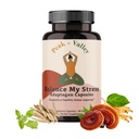 Peak + Valley Stress Relief Supplement for Mood Support Balance My Stress Capsules - Περιέχει Adaptogens, Ashwagandha, Eleuthero Root, Reishi Mushroom Supplement - Natural Mood Stabilizer - 60 Ct